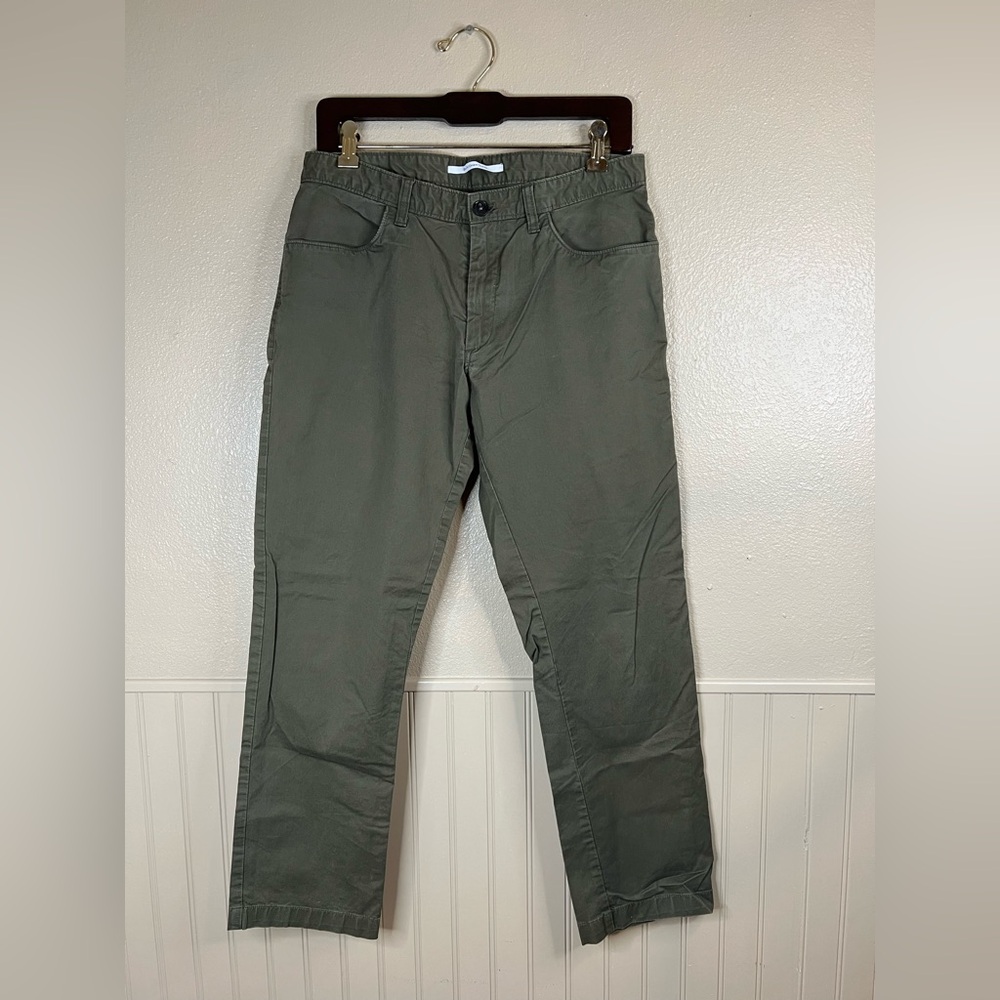 Calvin Klein Men's Olive Pants